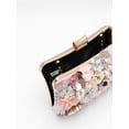 thumbnail image 6 of Floral Evening Bag for Women Beaded Clutch Purse with Sequins & Rhinestone Wedding Party Handbag with Chains, 6 of 6