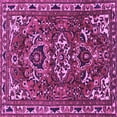 thumbnail image 1 of Ahgly Company Indoor Square Persian Purple Traditional Area Rugs, 8' Square, 1 of 4