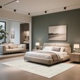 thumbnail image 5 of Abstract Minimalist Imitation Area Rug Soft Low Pile Floor Mat Living Room Bedroom Imitation Material Durable Easy to Clean 60cmx90cm for Home Decoration, 5 of 5