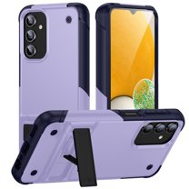 for Samsung Galaxy A14 5G Case, Luxury Anti-falling Shockproof Hybrid Military Grade Cover W/Built-in Kickstand | Ultimate Drop Protection for Samsung Galaxy A14 5G, Lightpurple