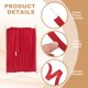 thumbnail image 3 of Cinta de sesgo Maxi Uxcell, ribete de piping con cordón de satén adecuado para la costura de prendas, decoración de ribete rojo, 3 of 7