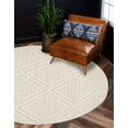 thumbnail image 4 of ECARPET Jute Style Area Rug for Bedroom, Living Room, Dining Room Tosca Collection, 4 of 9