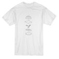 thumbnail image 1 of T-shirt Blanc pour Homme à Manches Longues, 1 of 1