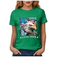 thumbnail image 5 of felwors 250 Anniversary USA Shirt for Women 250 Years American Flag Statue of Liberty 250th Anniversary USA Tshirts Patriotic T Shirt (Green, XXXL), 5 of 8