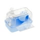 thumbnail image 4 of Jaula para hámster portátil con ventilación, transpirable, transparente con asa, hábitat para azul, 4 of 9