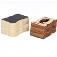 thumbnail image 5 of Wood Mini Chalkboard2 Set Wood Mini Wedding Chalkboard Place Cards Chalkboard Professionally Tested, 5 of 5