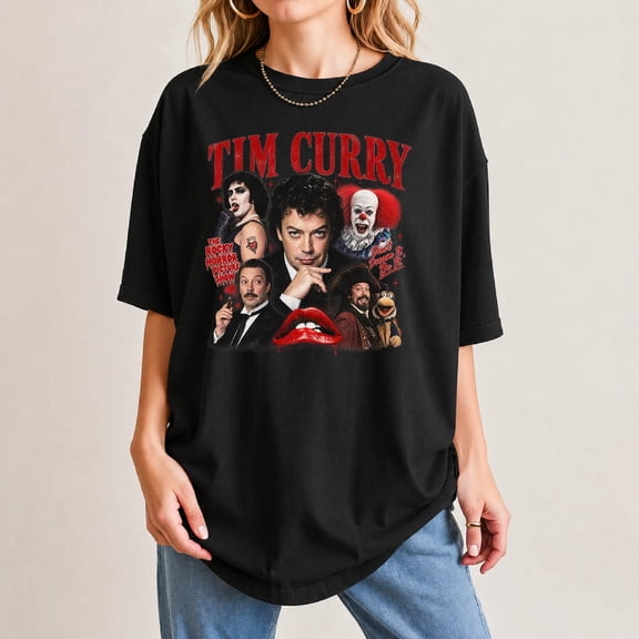 RIP Tim Curry Tribute Tee, Rest In Peace Tim Curry Fan T Shirt