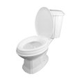 thumbnail image 5 of Sheffield Dual Flush Toilet 2-Piece Elongated Bathroom WaterSense Toilet 0.8 GPF/1.6 GPF in White w/Slow Close Seat Renovators Supply, 5 of 9