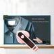 thumbnail image 4 of ¡Liquidación! Plancha de vapor ligera YLOMAY para ropa, plancha de mano, 4 of 7
