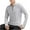 Gray, variant on HAOTAGS Men's Quick Dry Sport Shirts Half Zip Athletic Workout Tops Active Shirts for Running Black Size 3XL