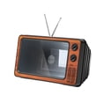 thumbnail image 3 of TISHITA Amplificateur Tv Rétro 11 Pouces, Grossisseur d'Écran, Mini Amplificateur Tv Rétro pour Tous les Téléphone Intelligent Bois Rouge, 3 of 8