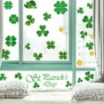 thumbnail image 5 of St Patrick's Day Window Clings Extra Large Shamrocks Window Decals Stickers for Glass Home Decor, Spring Window Decoration, and Seasonal Holiday Display, 5 of 8