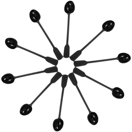 

HOMEMAXS 10pcs Plastic Coffee Bean Scoop Milk Powder Stirring Spoon Coffee Bean Measuring Spoon