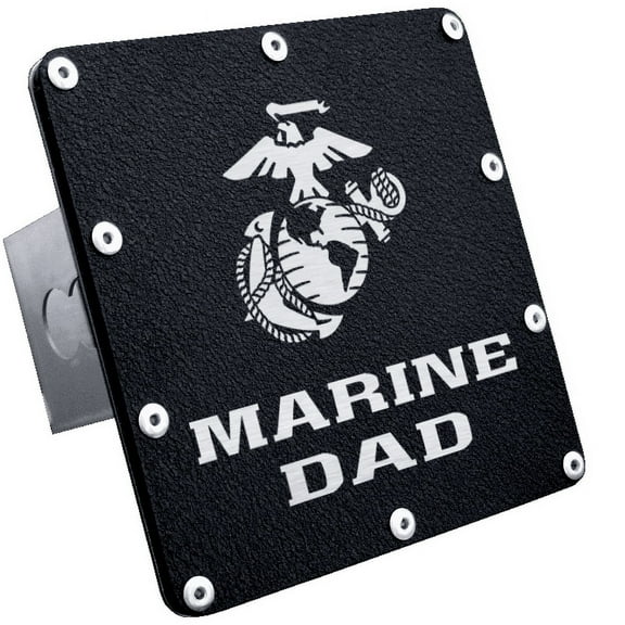 Au-TOMOTIVE GOLD Class III Trailer Stainless Steel Hitch Plug for Marine Dad (Rugged Black)