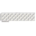 thumbnail image 3 of Ambesonne Ethnic Fabric by the Yard Upholstery, Herbs Leaves Art, 1 Yard, Khaki Grey and White, 3 of 5