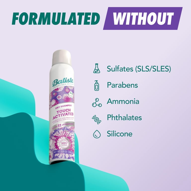 Batiste Touch Activated Dry Shampoo, Scent-Releasing photo 3