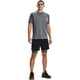 thumbnail image 4 of Shorts largos HeatGear para hombre Under Armour Carbon Heather S, 4 of 5