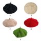 thumbnail image 3 of Worallymy Mujer Boina Sombrero Invierno Cálido Artista Gorra Chica Transpirable Color Sólido Boina Sombrero Accesorio Para La Cabeza Caqui Worallymy JD735815644, 3 of 7