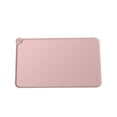 thumbnail image 2 of Silicone Pet Food Tray - Non Slip Pet Dog Cat Bowl Placemat - Feeding Mat - Waterproof Dog Cat Food Mats - For Carpet （Pink）, 2 of 6