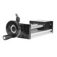 thumbnail image 4 of 100mm / 3.93inch Length Linear Guide Slide Table, Travel Dual Optical Axis Manual Sliding Table Linear Rail Guide Balls Crew with Handwheel Stepper Motor for Non-Standard Automation, 4 of 7