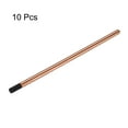 thumbnail image 3 of 10pcs 11mmx305mm(0.4"x12") Carbon Arc Air Gouging Rods Copper Graphite Coated Gouging Electrode Rods, 3 of 6