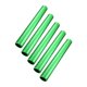 thumbnail image 1 of Juego de 5 bastones de relevo para eventos de pista, bastones de carrera de 11,42 pulgadas para uso en exteriores Verde, 1 of 9