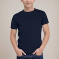 thumbnail image 2 of UngA Boys T-Shirts Summer Kids Toddler Crewneck Shirts Casual Tops Tees (Navy,3-4 Years), 2 of 7