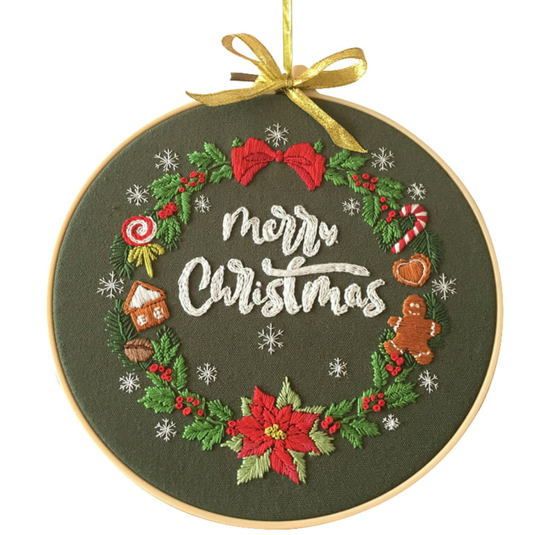 Third Day of Christmas Embroidery Kit
