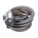thumbnail image 1 of Candado antirrobo para bicicleta, con cable de acero, para seguridad de motocicletas y bicicletas de montaña, con llaves y soporte, 1 of 15