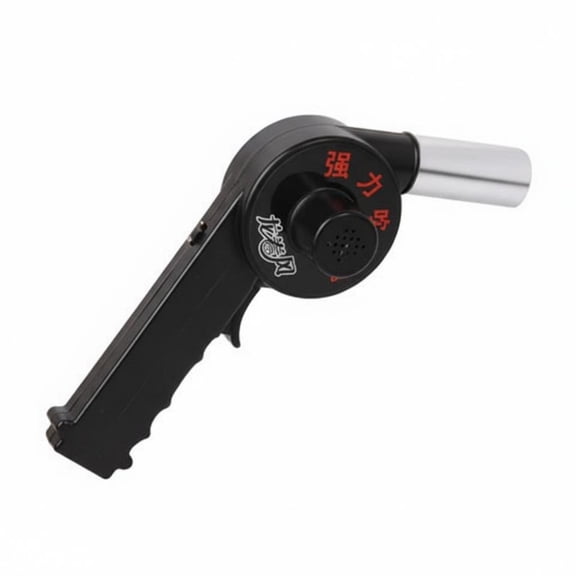 MERIGLARE Camping Fire Blower BBQ Fan Grill Starter Cordless AA Battery Operation for Outdoor Cooks and Backyard Chefs