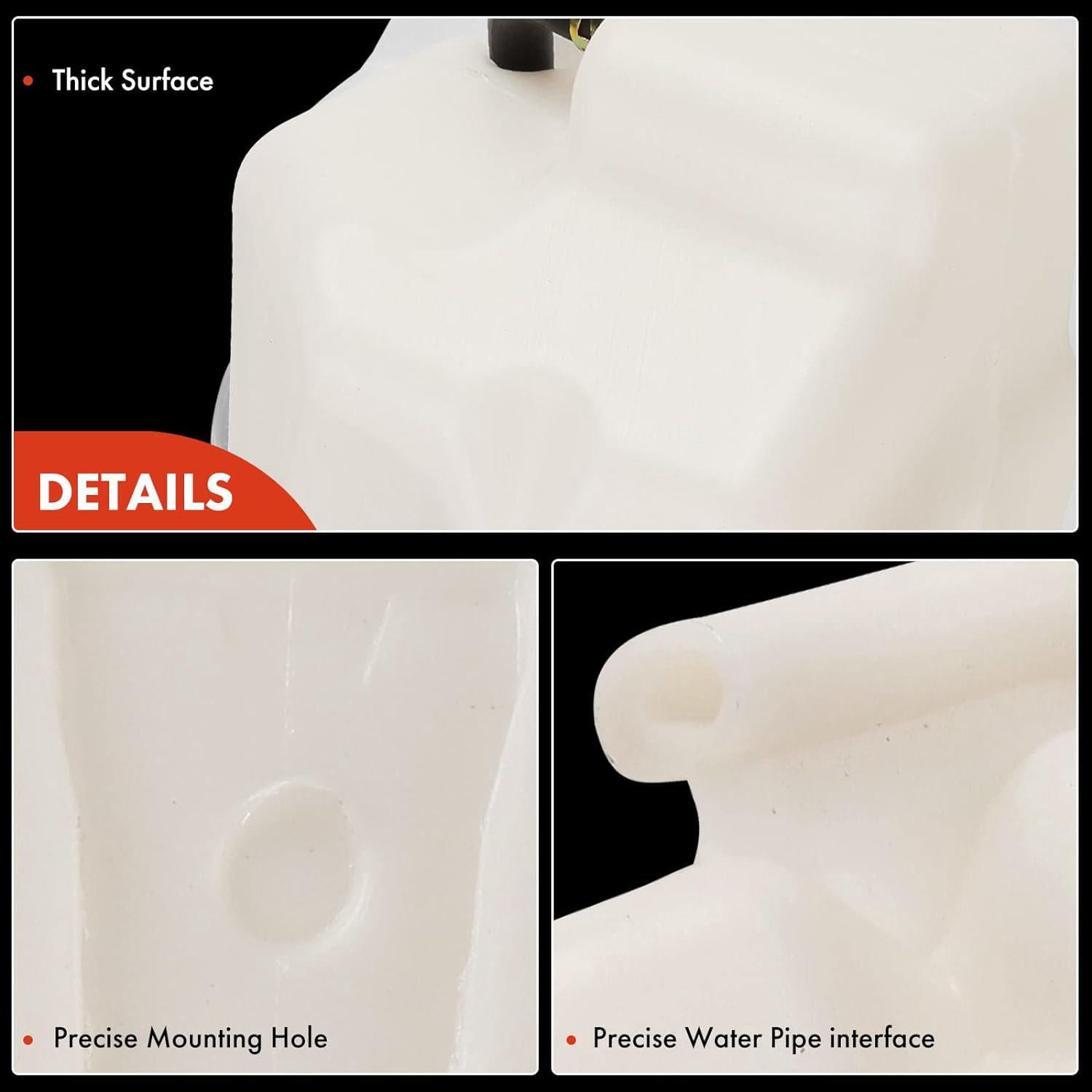 A-Premium Coolant Expansion Tank Compatible with Nissan Altima 2007-2013 L4 2.5L 2013 Coupe Only Maxima V6 3.5L 2009-2014 Front