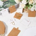 thumbnail image 3 of 100Pcs 2 Colors Paper Keychain Display Cards Rectangle with Word Handmade with Love Mixed Color 10.1x6x0.05cm 50pcs/color, 3 of 5