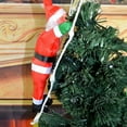 thumbnail image 6 of Christmas Santa Claus Climb Ladder Hanging Decoration For Xmas Tree Ornaments Lovely Kids New Year Gifts Party Home Decor, 6 of 8