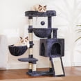 thumbnail image 2 of Árbol para Gatos Hey-brother MPJ006SG para Gatos de Interior con Cama y Hamacas, 2 of 8