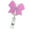 Pinkness, variant on ROZYARD Bowknot Badges Holder with Metal Pocket Clip for Student Teacher Doctor Nurse Badges Card Holder Retractable Badges Reel