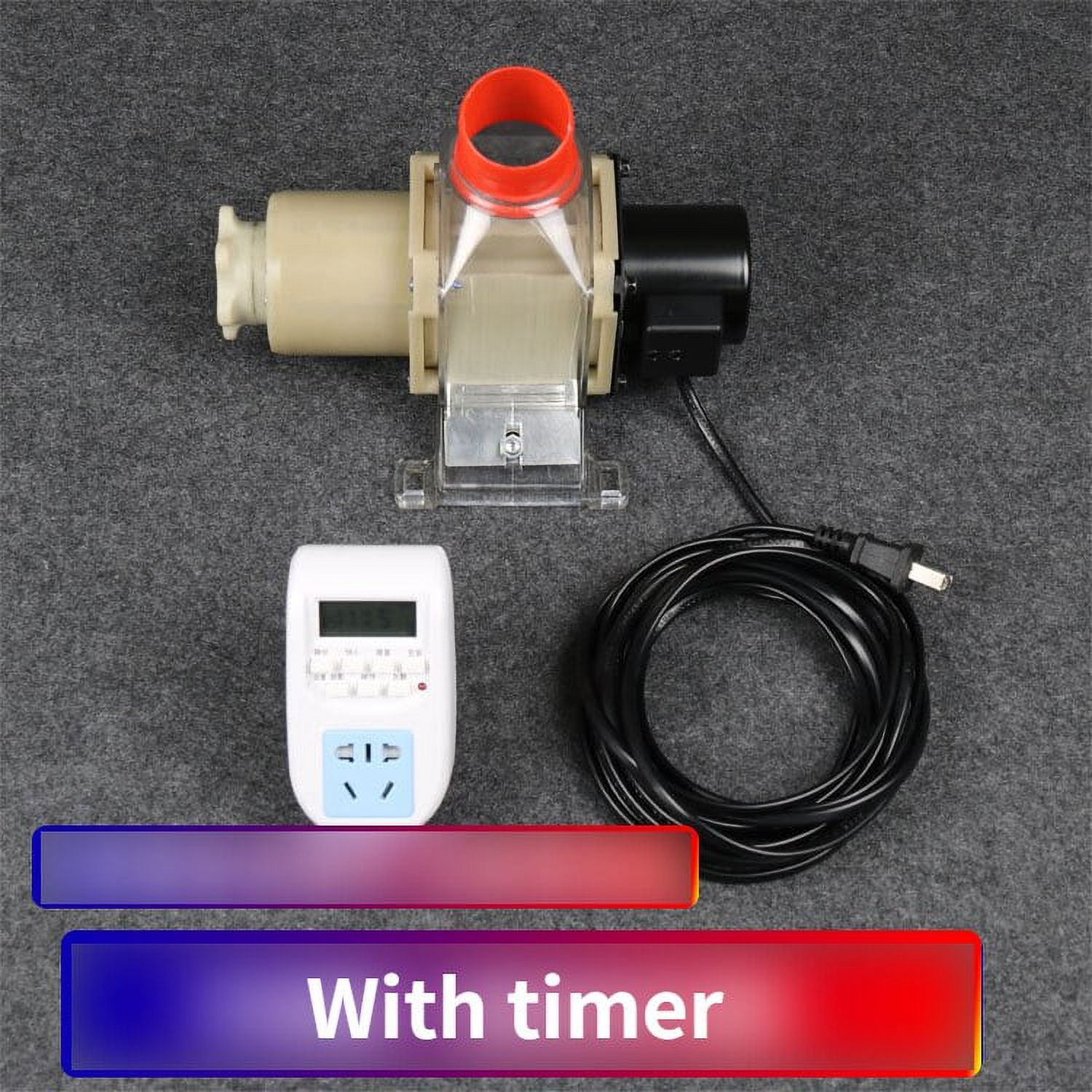Automatic Chicken Feeder Multi-Bird Trough with Timer, 220V Capacity