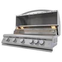 Blaze LTE  40-Inch 5-Burner Built-In Natural Gas Grill w/ Lift-Assist Hood & Rear Infrared Burner - BLZ-5LTE3-NG