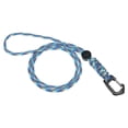 thumbnail image 1 of Correa de Lanyard para Insignia Uxcell de 18.8 Pulgadas, Cordón de Llave con Gancho de Metal para Llaves, Azul Camo, 1 of 5