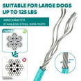 thumbnail image 2 of Furggis 20FT Heavy-Duty Tie-Out Cable for Dogs Up to 125 lbs, Chew-Proof & Tangle-Free, Ice Blue, 2 of 7