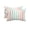 Coral Green, variant on Pack of 2 Outdoor Lumbar Pillow Covers 12x20 Inch, Teal Blue Stripe Waterproof Throw Pillow Covers Set, Ombre Geometric Aqua Vertical Striped Decorative Cushion Cases for Patio Porch Car