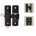 thumbnail image 4 of Latch Home Security Zinc Alloy 90 180 Degree Easy Install Sliding Door, 4 of 9