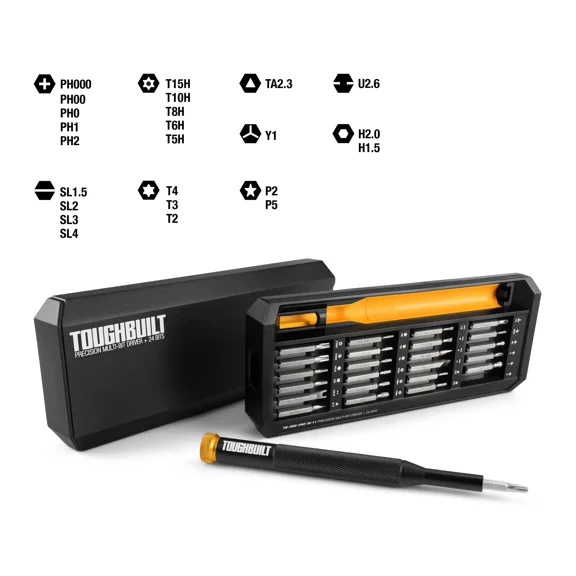24-Bit Precision Multi-Bit Magnetic Screwdriver