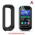 thumbnail image 3 of Garmin Edge 1050 Silicone Protective Cover & HD Anti-Fall Screen Film Set - All-Round Dustproof Water Resistant GPS Bike Computer Accessory, Black, 3 of 8