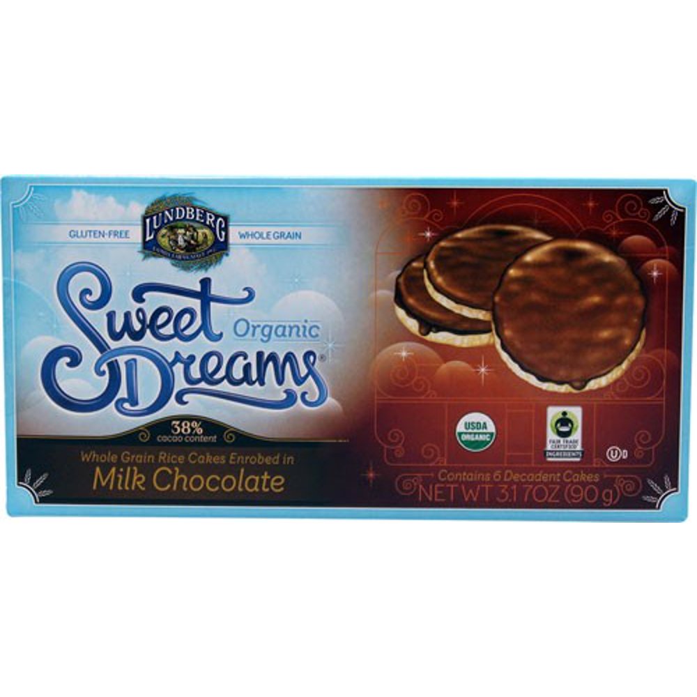Sweet Dreams Organic Whole Grain Rice Cakes, In Milk