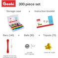 thumbnail image 5 of Goobi 300 Piece Construction Set Building Toy Active Play Sticks STEM Learning Creativity Imagination Children’s 3D Puzzle Educational Brain Toys For Kids Boys And Girls With Instruction Booklet, 5 of 7