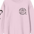 thumbnail image 2 of Carly Pearce Roses Hide Thorns Women's Cradle Pink Crew Neck Long Sleeve Sweatshirt, 2 of 7