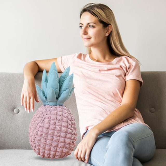 Juguetes para piscina, juguetes para bebés y niños pequeños. Muñeco de piña simulada de 50 cm. Almohada divertida con forma de fruta para decoración del hogar. Regalo ideal para cumpleaños. Almohadas