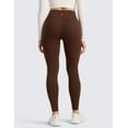 thumbnail image 2 of CRZ YOGA Matte Thermal Fleece Lined Leggings 28'' Casual Lounge Workout Womens Yoga Pants, 2 of 5