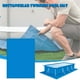 thumbnail image 1 of Fiudx Tapete para Piscina Exterior, Protección de Tela de Pe, Fácil Almacenamiento, Prolonga La Vida Útil de La Piscina, Agua Más Cálida, Forma Rectangular, Color Azul, Varios Tamaños, 1 of 2