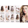 thumbnail image 2 of Diadema rizadora sin calor con varilla rizadora para un peinado suave durante la noche en cabello largo (Negro), 2 of 5
